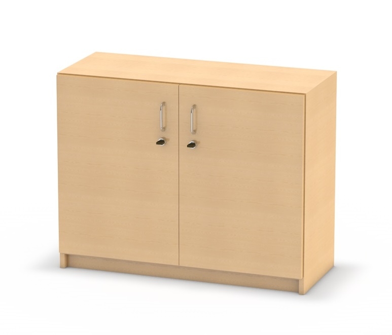 Unterschrank mit Doppeltür und Mittelwand