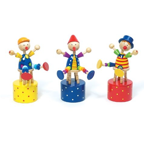 Gliederfigur Clown