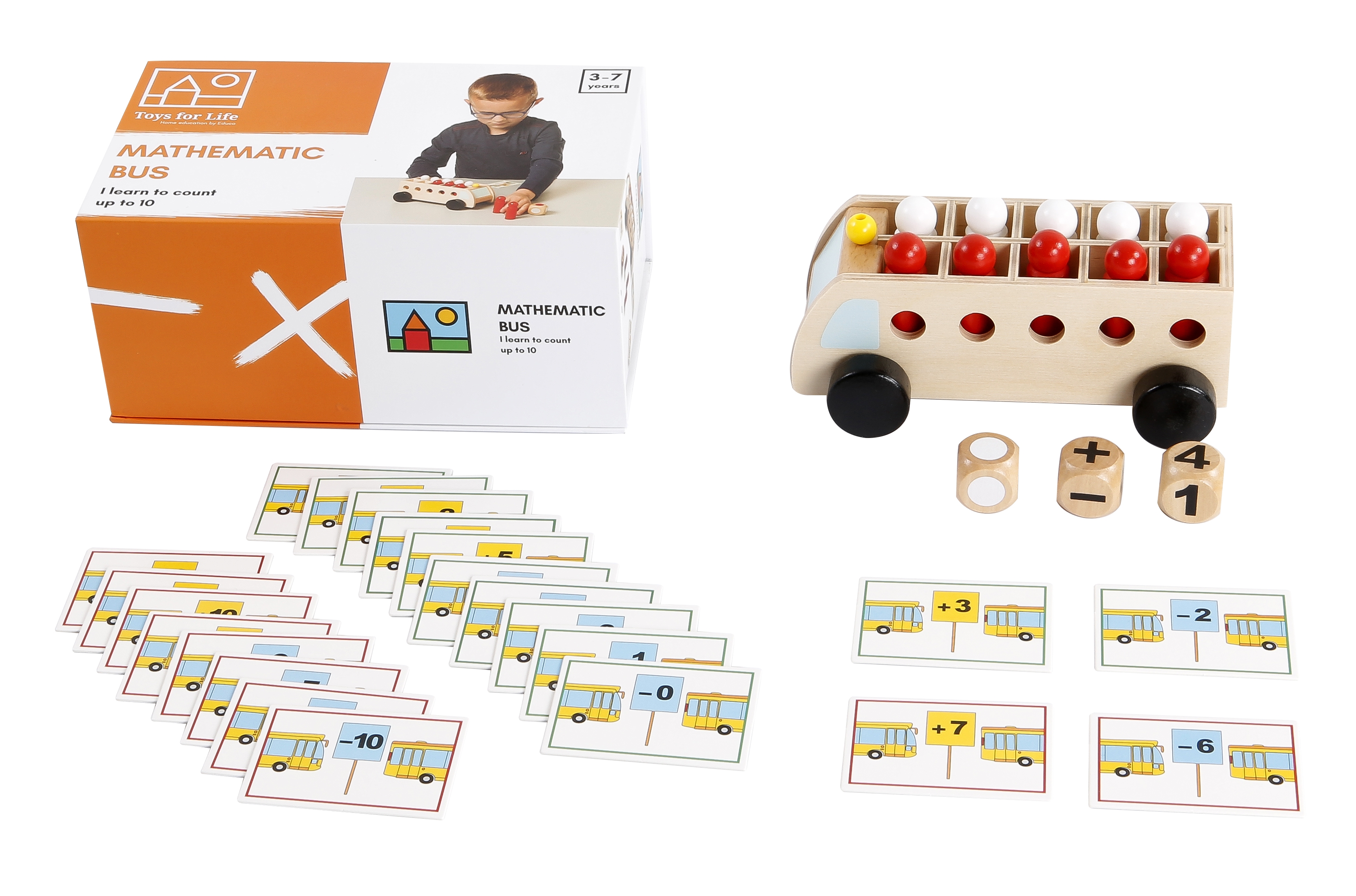 Lernspiel "Mathematic bus" - Rechen-Bus