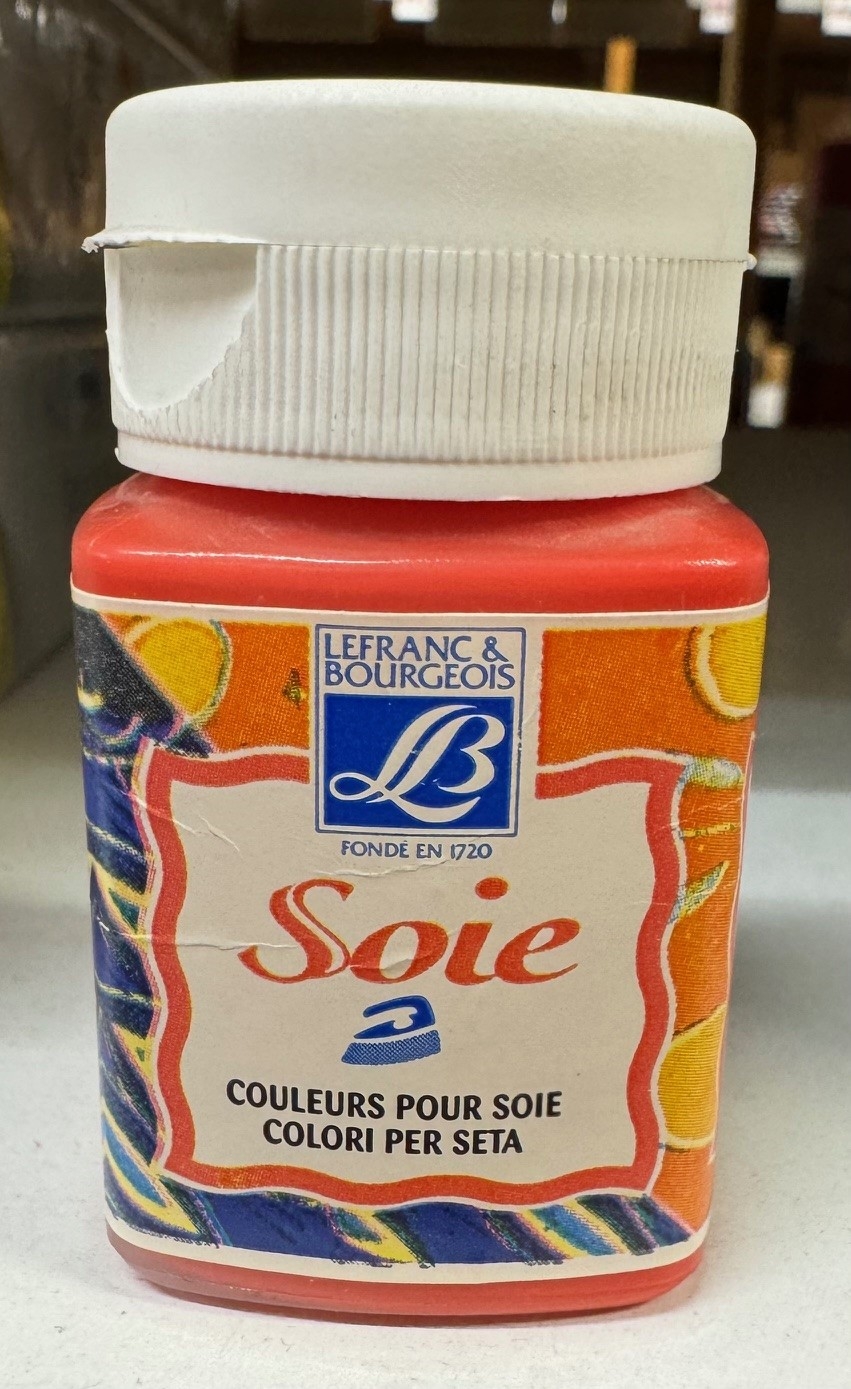L&B Seidenmalfarbe 50 ml, zinnoberrot L&B Seidenmalfarbe 50 ml, zinnoberrot