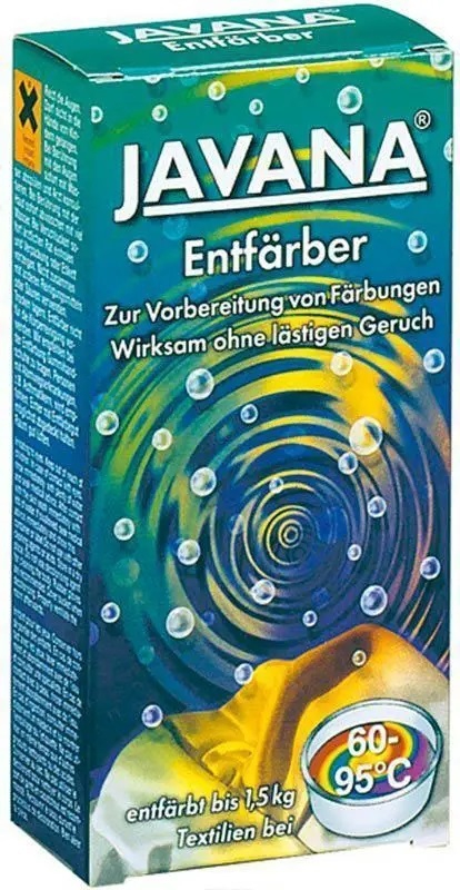 Javana Entfärber für 1,5 kg Textilien Javana Entfärber für 1,5 kg Textilien
