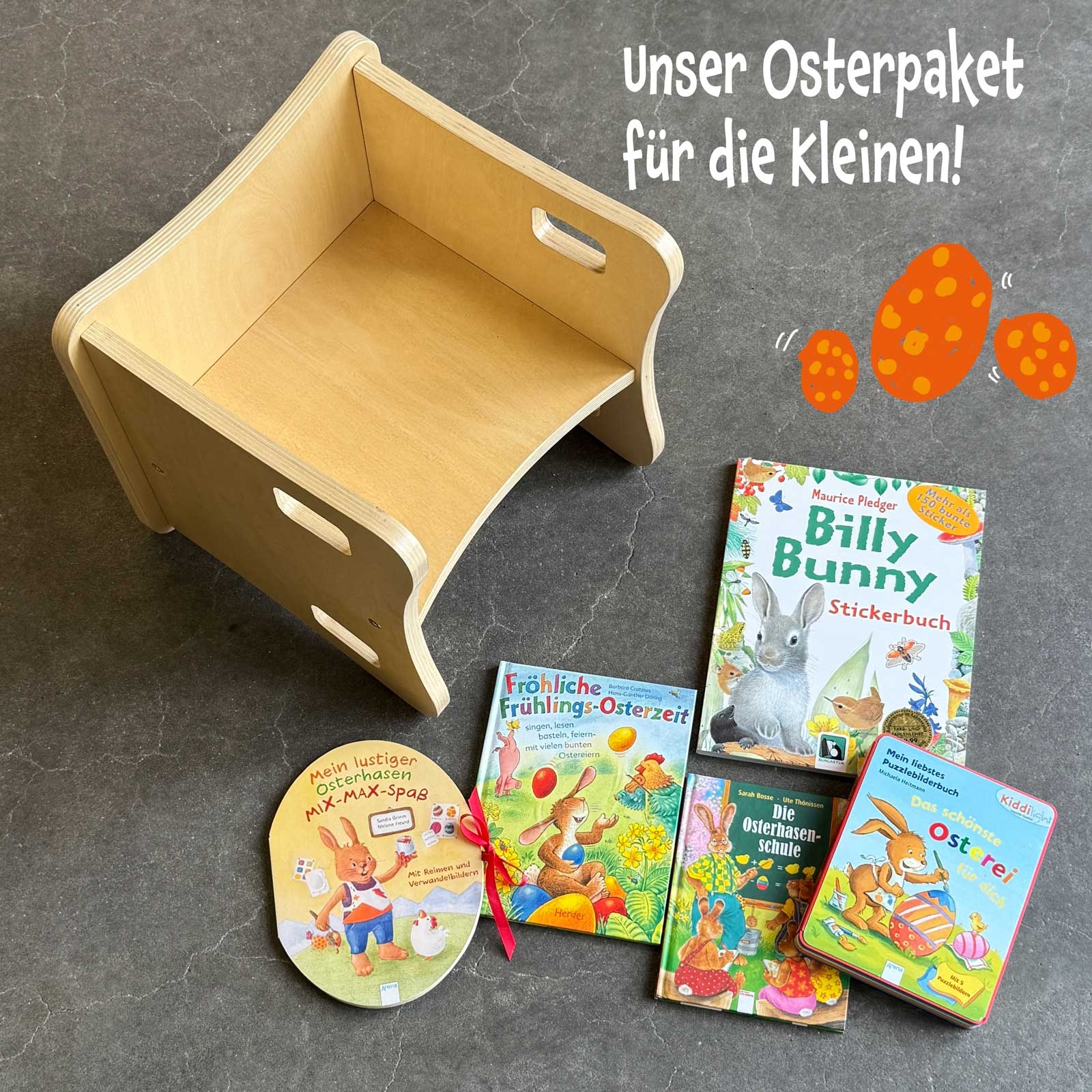 Osterpaket mit Wendehocker & Osterbüchern