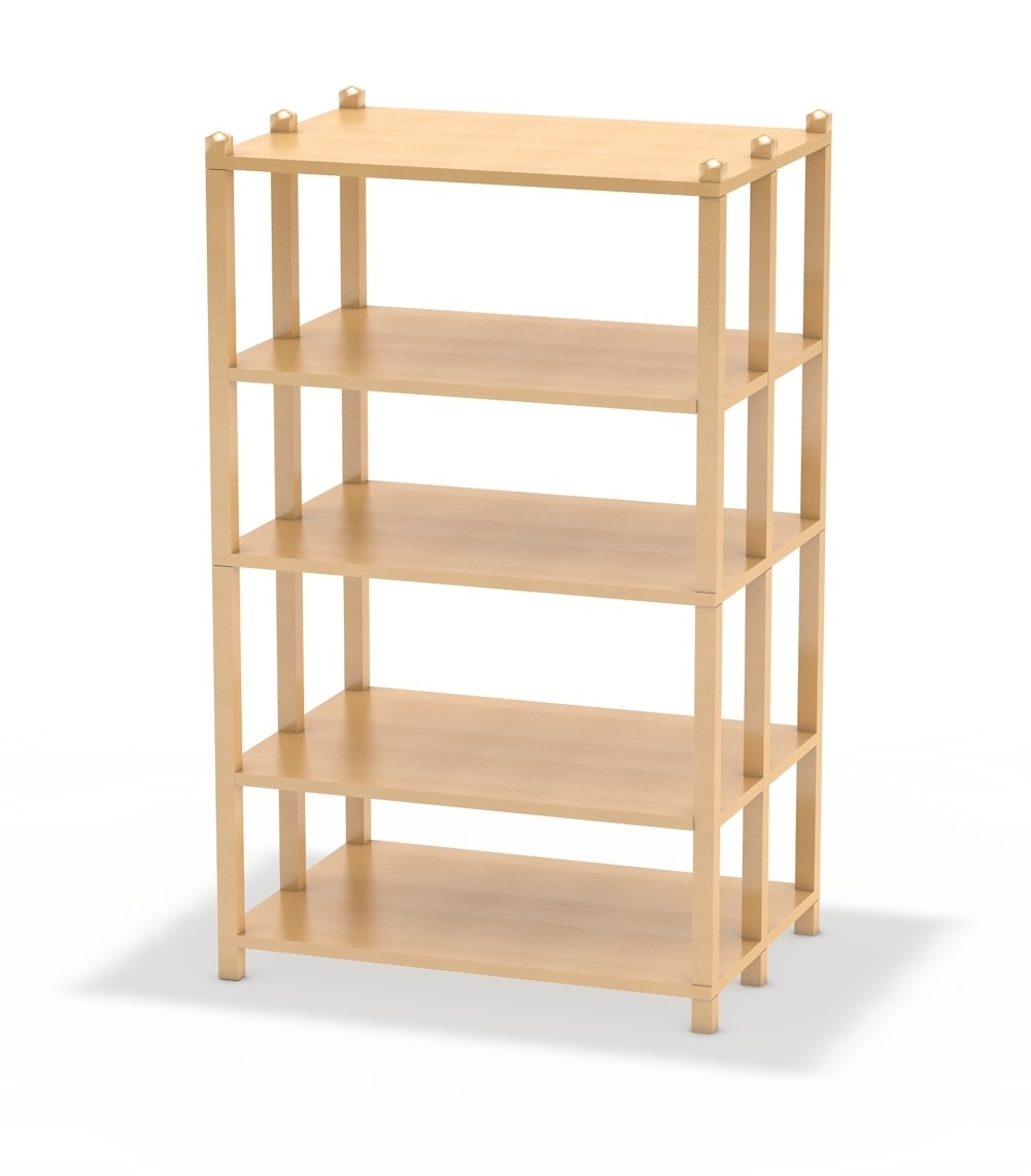 Bücherregal, 100 cm breit, doppelseitig