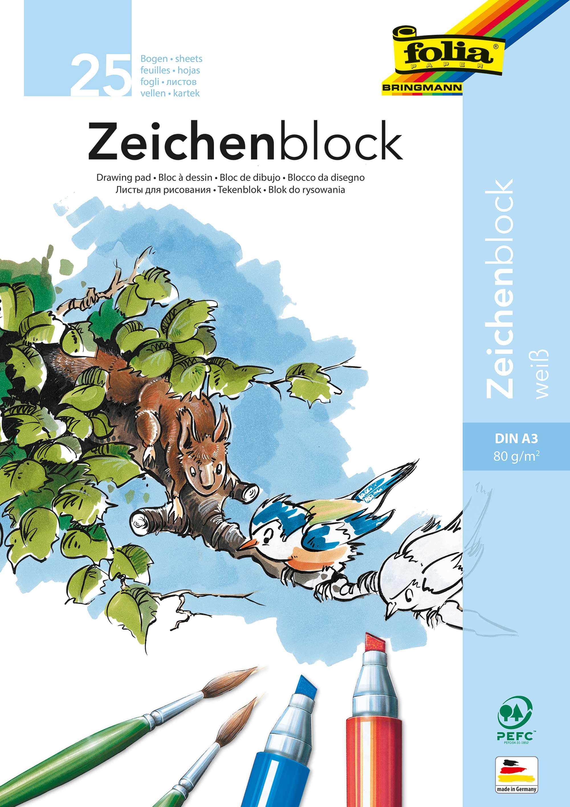 Zeichenblock DIN A3