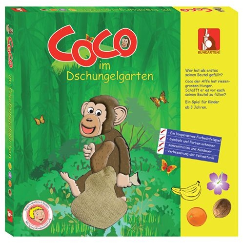 Coco im Dschungelgarten