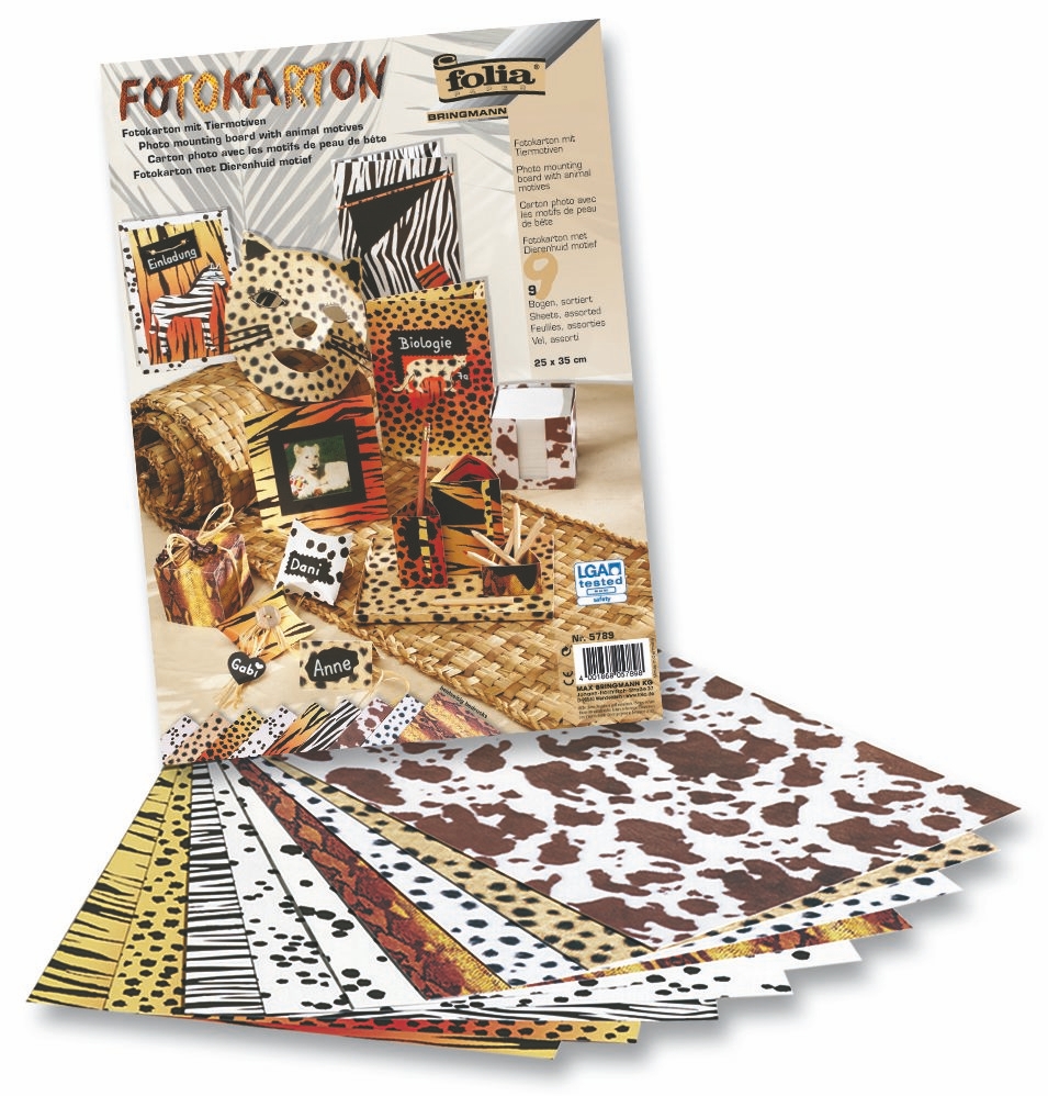 Tier-Fell-Leder-Karton 300g/m² 25x35 cm Tier-Fell-Leder-Karton 300g/m² 25x35 cm