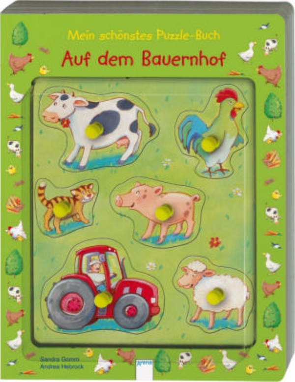 Auf dem Bauernhof - Mein schönstes Puzzle Buch