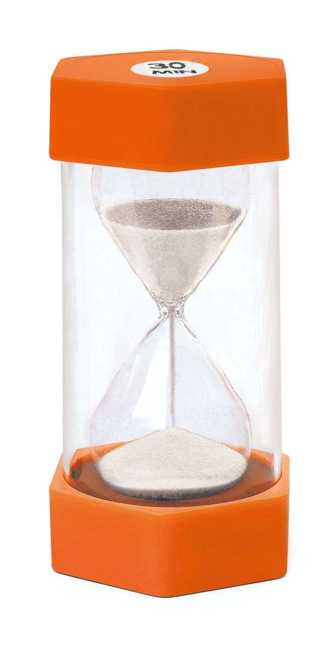 Sanduhr Maxi 30 Minuten orange