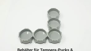 Behälter für Tempera-Pucks & Flüssigfarben